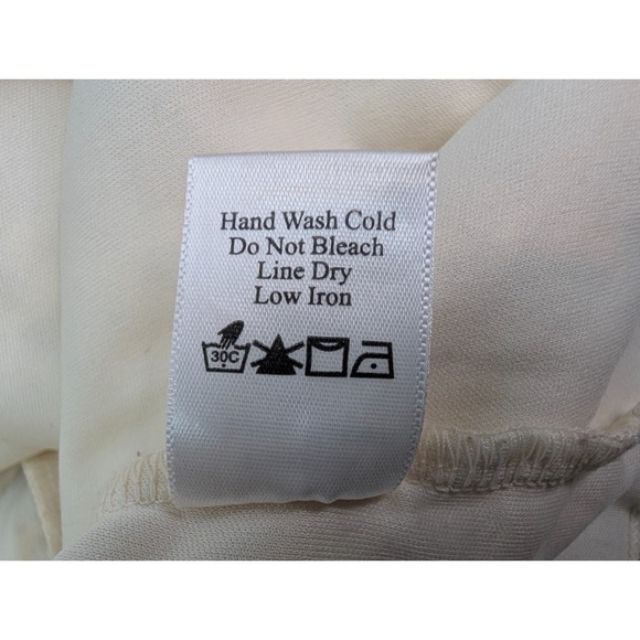 Coldwater Creek Cami Lace Top Size XL Ivory Sexy Chic Babydoll Stretchy Feminine - Picture 8 of 9